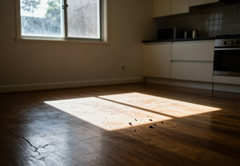Ant trail in a Clovelly kitchen before treatment